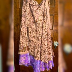 Sari Midi/Maxi Wrap Skirt